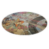 Mutter Gänse Kinderzimmer Rhyme Fairy Tale Schneidebrett (Ecke)