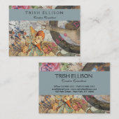 Mutter Gänse Kinderzimmer Rhyme Fairy Tale Visitenkarte (Vorne/Hinten)