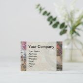 Mutter Gänse Kinderzimmer Rhyme Fairy Tale Visitenkarte (Stehend Vorderseite)