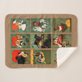 Mutter Gänse Kinderzimmer Rhymes Fantasy Märchen K Sherpadecke (Vorderseite (Horizontal))