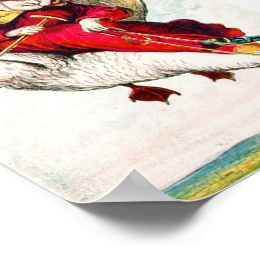 Mutter Gänseposter Poster (Ecke)