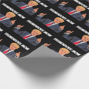MUTTER GEBURTSTAG DONALD TRUMP GESCHENKpapier