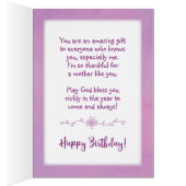 Mutter Geburtstag, du bist so ein wunderbarer Sege (Innen (Rechts))