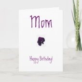 Mutter Geburtstagskarte Karte (Vorderseite)