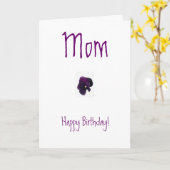 Mutter Geburtstagskarte Karte (Gelbe Blume)