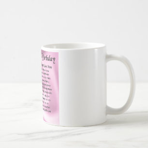 Mutter-Gedicht - 70. Geburtstag Kaffeetasse
