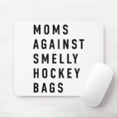 Mütter gegen stinkende Hockeytaschen Oversized Mousepad (Mit Mouse)