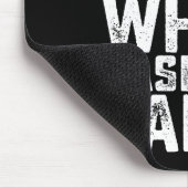 Mütter gegen weiße Baseballhosen Muttertag Mousepad (Ecke)