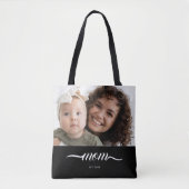 Mutter Gegründet Foto Benutzerdefiniertes Datum El Tasche (Vorderseite)