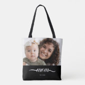 Mutter Gegründet Foto Benutzerdefiniertes Datum El Tasche (Rückseite)