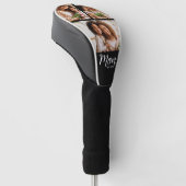 Mutter Gegründetes Datum Fett Schrift Modern 3 Fot Golf Headcover (angewinkelt)