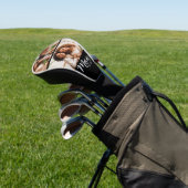 Mutter Gegründetes Datum Fett Schrift Modern 3 Fot Golf Headcover (In SItu)
