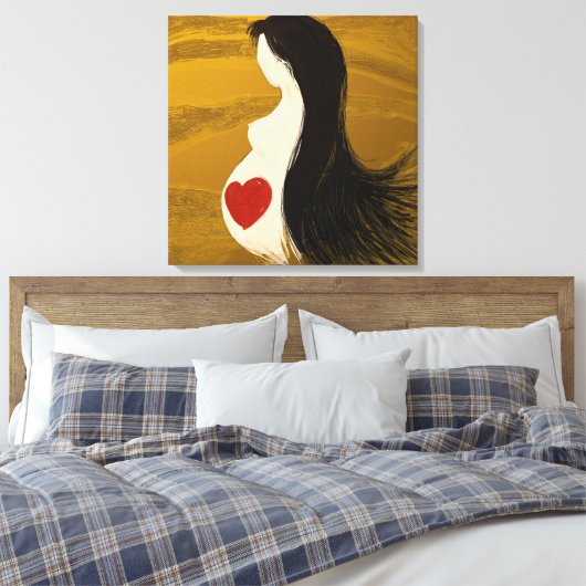 Mutter, gepackte Leinwand (Insitu (Schlafzimmer))