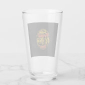 Mutter Geschenk bin ich stolz auf dich Glas (Rückseite)