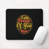 Mutter Geschenk bin ich stolz auf dich Mousepad (Mit Mouse)
