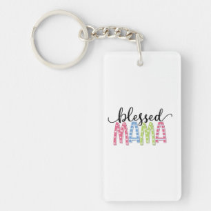 Mutter Geschenk gesegnet Mama Schlüsselanhänger