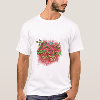 Mutter Geschenk gesegnet Oma T-Shirt