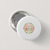Mutter Geschenk gesegnete Mutter Button (Vorne & Hinten)