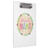 Mutter Geschenk gesegnete Mutter Klemmbrett (Rechts)