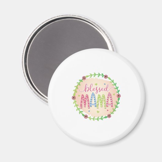 Mutter Geschenk gesegnete Mutter Magnet (Vorderseite/Rückseite)