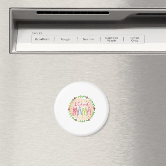 Mutter Geschenk gesegnete Mutter Magnet (In Situ (Geschirrspüler))