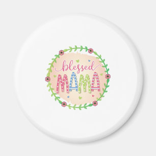 Mutter Geschenk gesegnete Mutter Magnet