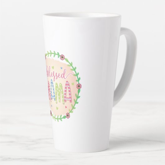 Mutter Geschenk gesegnete Mutter Milchtasse (Rechte Ecke)