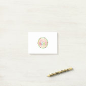 Mutter Geschenk gesegnete Mutter Post-it Klebezettel (Auf Schreibtisch)