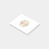 Mutter Geschenk gesegnete Mutter Post-it Klebezettel (angewinkelt)