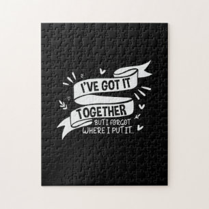 Mutter Geschenk habe ich zusammen Got Puzzle