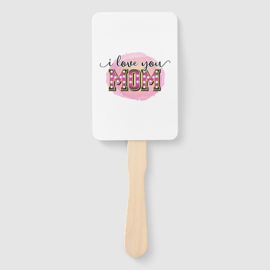 Mutter Geschenk I Liebe Sie Mama Fächer (Vorderseite)