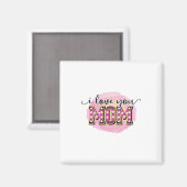 Mutter Geschenk I Liebe Sie Mama Magnet (Vorderseite/Rückseite)