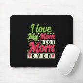 Mutter Geschenk ich Liebe meine Mama Mousepad (Mit Mouse)