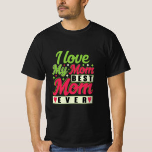 Mutter Geschenk ich Liebe meine Mama T-Shirt