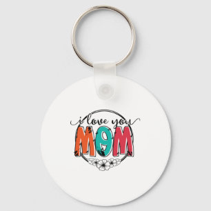 Mutter Geschenk ich Liebe Sie Mutter Schlüsselanhänger