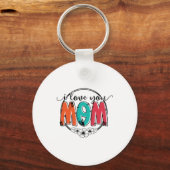Mutter Geschenk ich Liebe Sie Mutter Schlüsselanhänger (Vorderseite)