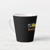 Mutter Geschenk Mama wie das, das ich Got habe Milchtasse (Linke Ecke)