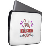 Mutter Geschenke Beste Bonus-Mama je Laptopschutzhülle (Vorne Rechts)