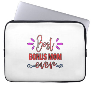 Mutter Geschenke Beste Bonus-Mama je Laptopschutzhülle