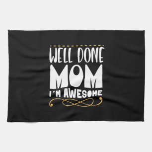 Mutter Geschenke gut gemacht Mama Geschirrtuch