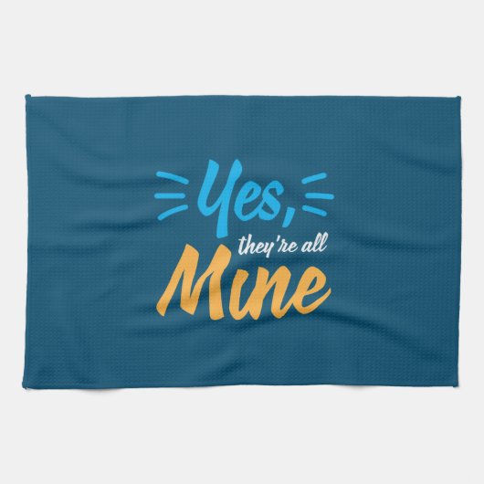 Mutter Geschenke ja, sie sind alle meine Geschirrtuch (Horizontal)