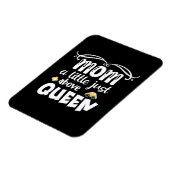 Mutter Geschenke Mama ein wenig oberhalb Königin Magnet (Linke Seite)