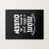 Mutter Geschenke Mama ein wenig oberhalb Königin Puzzle (Horizontal)