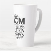 Mutter Geschenke Mama Sie sind die Königin Milchtasse (Rechte Ecke)