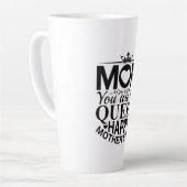 Mutter Geschenke Mama Sie sind die Königin Milchtasse (Linke Ecke)