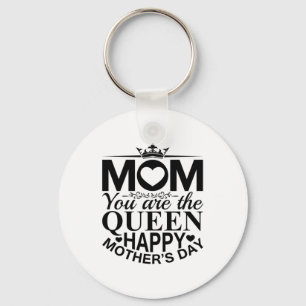 Mutter Geschenke Mama Sie sind die Königin Schlüsselanhänger