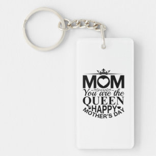 Mutter Geschenke Mama Sie sind die Königin Schlüsselanhänger