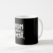 Mutter-Geschenke-Mama weiß am besten Kaffeetasse (VorderseiteRechts)