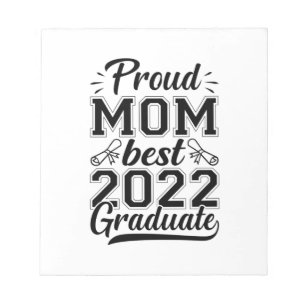 Mutter Geschenke Proud Mama Best 2022 Graduate Notizblock