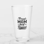 Mutter Geschenke Proud Mama Beste Senior Glas (Vorderseite)